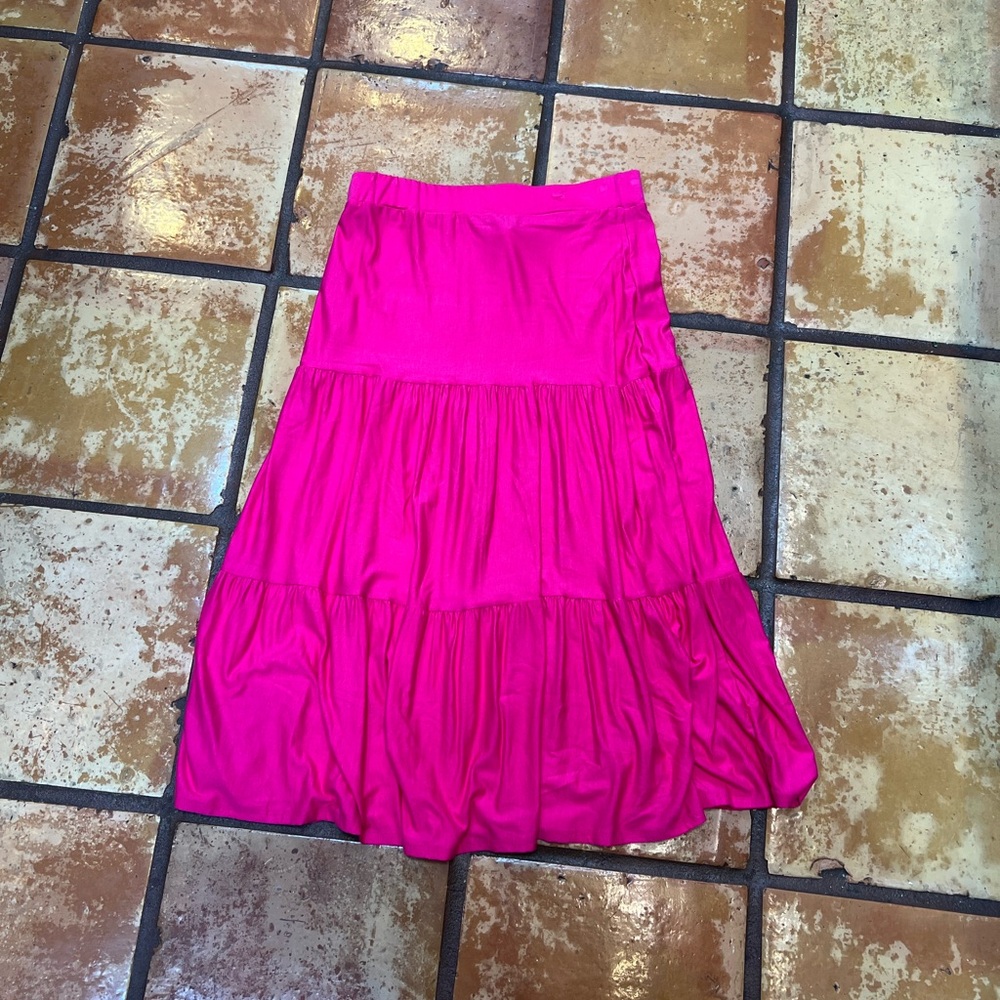 Double Take Pink Skirt